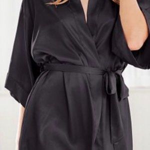Victoria's Secret Silk Short Robe